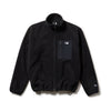 NEW ERA POCKET BLACK FLEECE JACKET