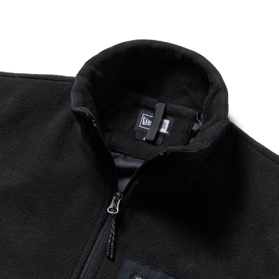 NEW ERA POCKET BLACK FLEECE JACKET