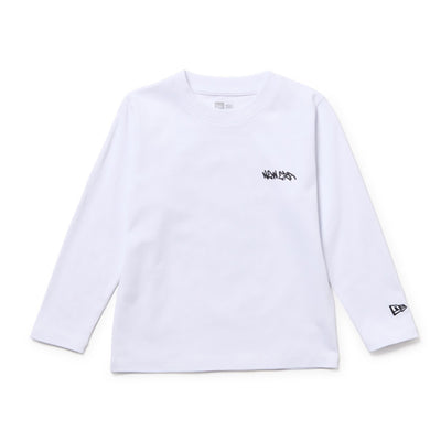 NEW ERA GRAFFITI WHITE CHILD LONG SLEEVE T-SHIRT