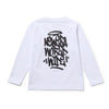 NEW ERA GRAFFITI WHITE CHILD LONG SLEEVE T-SHIRT