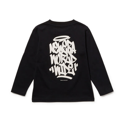 NEW ERA GRAFFITI BLACK CHILD LONG SLEEVE T-SHIRT