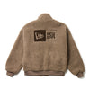 NEW ERA LOGO MOCHA BOA BLOUSON JACKET