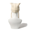 NEW ERA SQUARE RIB KNIT FLAP OFF WHITE BEANIE