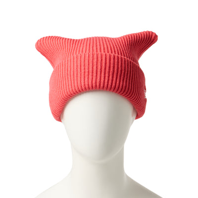 NEW ERA SQUARE RIB KNIT CORAL BEANIE
