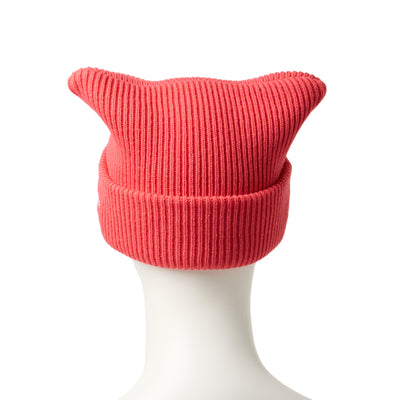 NEW ERA SQUARE RIB KNIT CORAL BEANIE