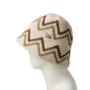 NEW ERA CROCHET CHEVRON BEIGE KNIT BUCKET