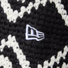 NEW ERA CROCHET CHEVRON BLACK KNIT BUCKET