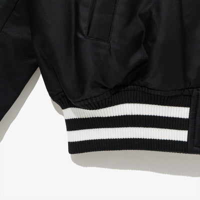 CHICAGO WHITE SOX BLACK AUTHENTIC STADIUM JACKET