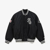 CHICAGO WHITE SOX BLACK AUTHENTIC STADIUM JACKET