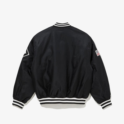CHICAGO WHITE SOX BLACK AUTHENTIC STADIUM JACKET