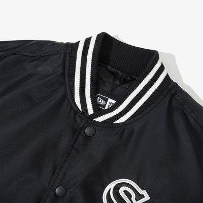CHICAGO WHITE SOX BLACK AUTHENTIC STADIUM JACKET