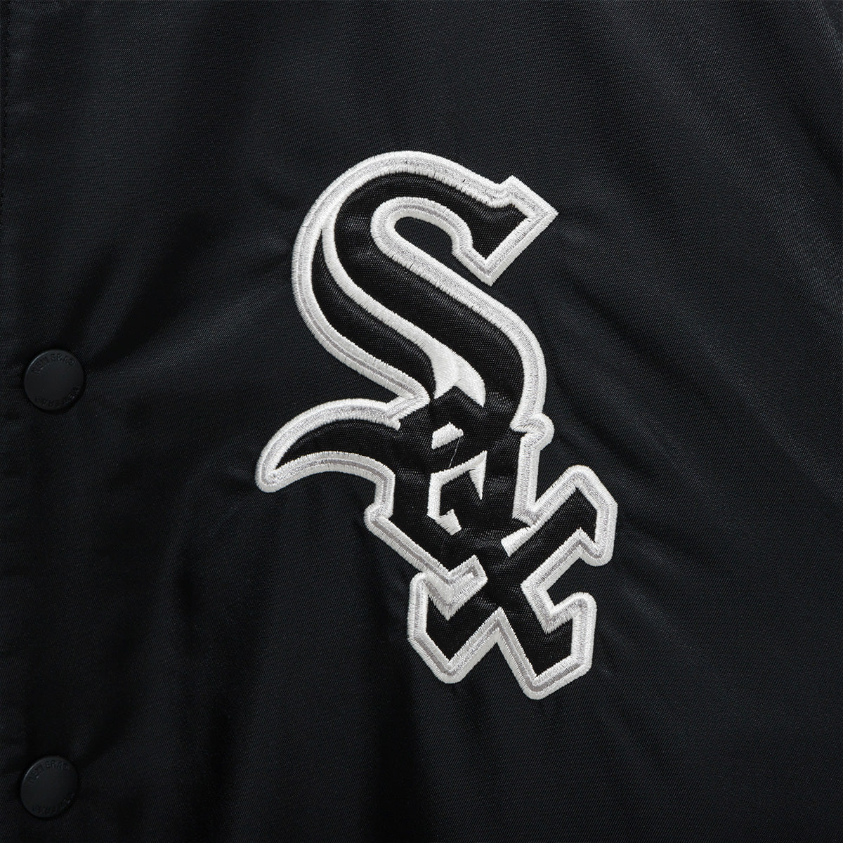 CHICAGO WHITE SOX BLACK AUTHENTIC STADIUM JACKET