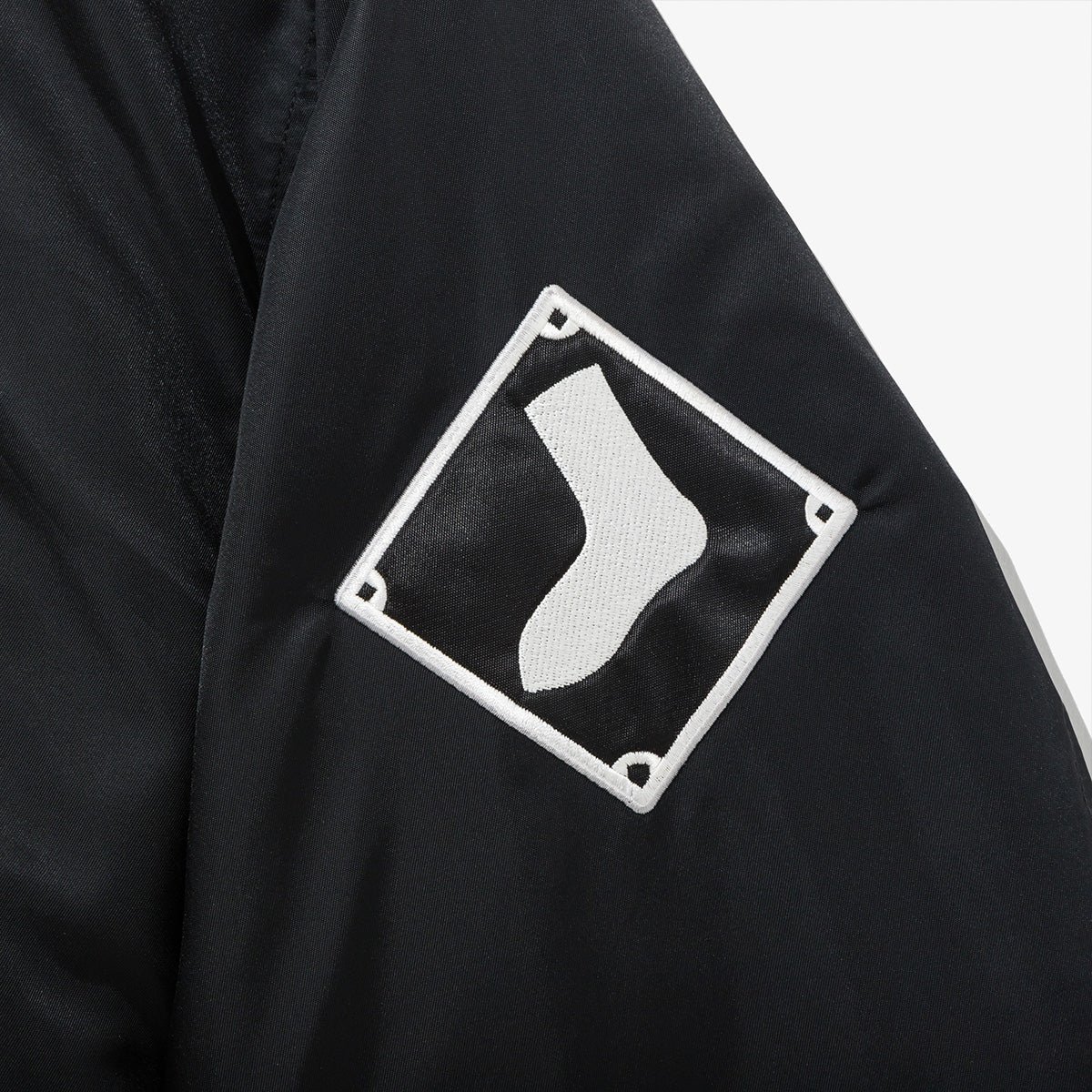 CHICAGO WHITE SOX BLACK AUTHENTIC STADIUM JACKET