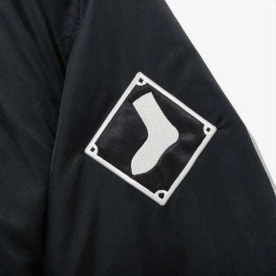 CHICAGO WHITE SOX BLACK AUTHENTIC STADIUM JACKET