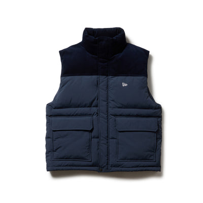 NEW ERA NAVY DRAWSTRING DOWN VEST