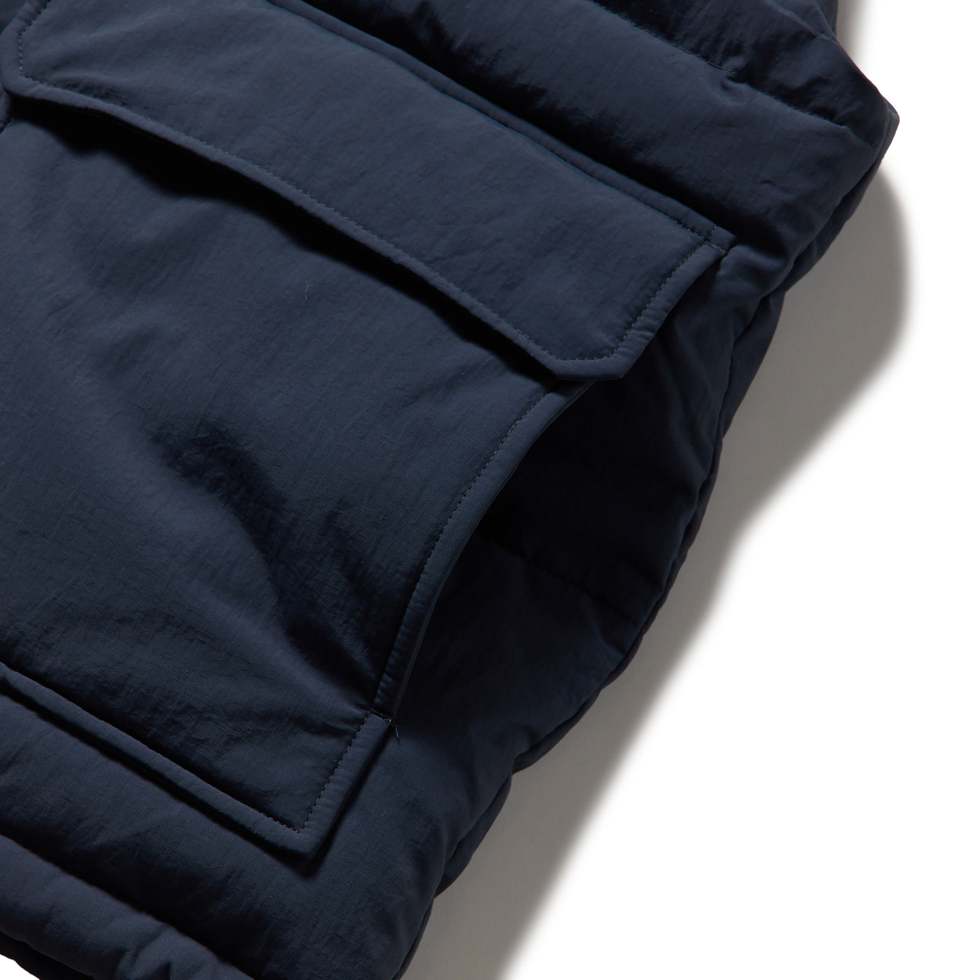 NEW ERA NAVY DRAWSTRING DOWN VEST
