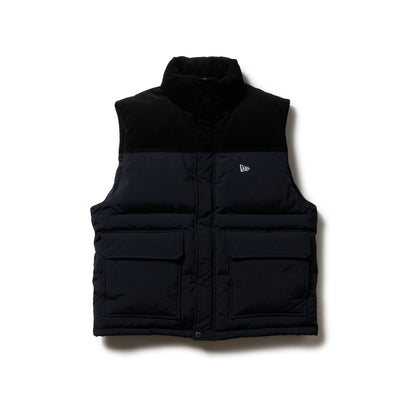 NEW ERA BLACK DRAWSTRING DOWN VEST
