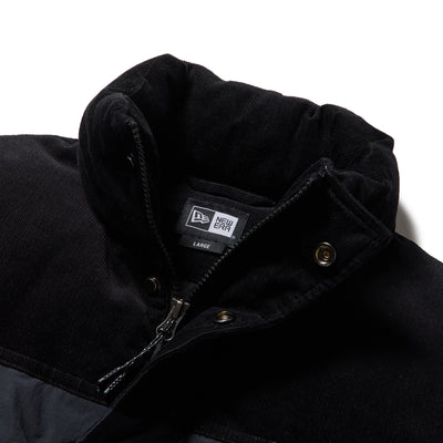 NEW ERA BLACK DRAWSTRING DOWN VEST