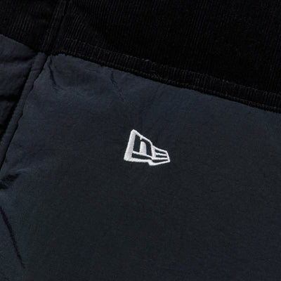 NEW ERA BLACK DRAWSTRING DOWN VEST