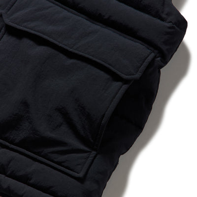 NEW ERA BLACK DRAWSTRING DOWN VEST