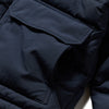 NEW ERA CORDUROY COLORBLOCK NAVY DOWN JACKET