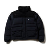 NEW ERA CORDUROY COLORBLOCK BLACK DOWN JACKET