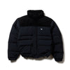 NEW ERA CORDUROY COLORBLOCK BLACK DOWN JACKET