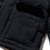 NEW ERA CORDUROY COLORBLOCK BLACK DOWN JACKET