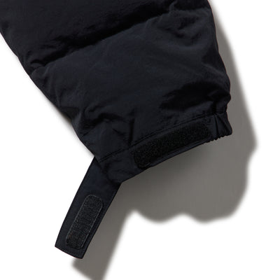 NEW ERA CORDUROY COLORBLOCK BLACK DOWN JACKET