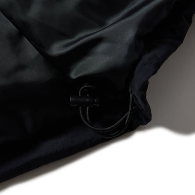NEW ERA CORDUROY COLORBLOCK BLACK DOWN JACKET