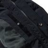 NEW ERA CORDUROY COLORBLOCK BLACK DOWN JACKET