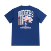 LOS ANGELES DODGERS TOKYO SERIES SAKURA DARK ROYAL SHORT SLEEVE T-SHIRT