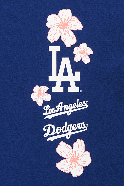 LOS ANGELES DODGERS PLAYERS DARK ROYAL SHORT SLEEVE T-SHIRT