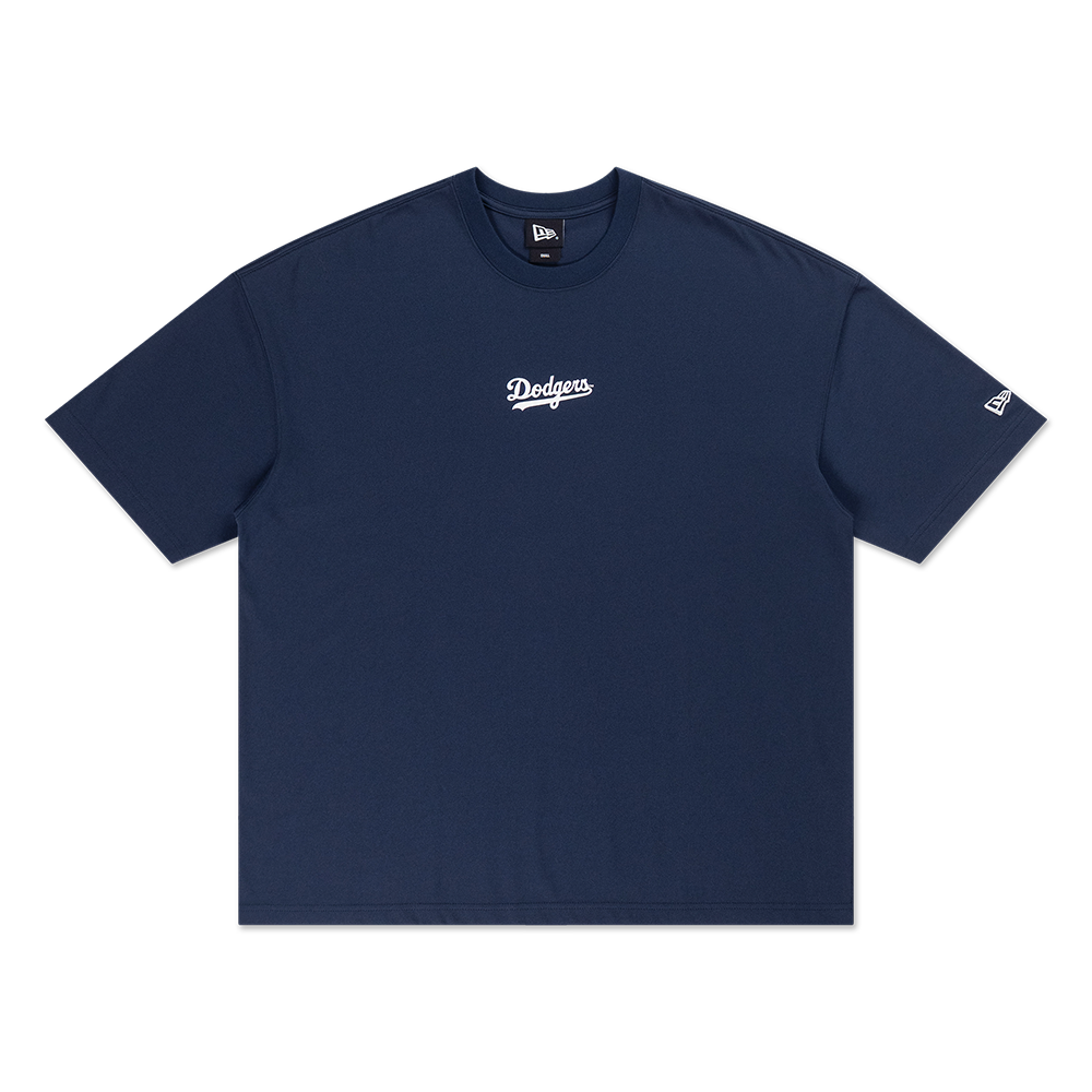 LOS ANGELES DODGERS GRAPHIC COOLERA™ BLUE OVERSIZED SHORT SLEEVE T-SHIRT