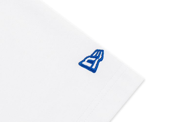LOS ANGELES DODGERS GRAPHIC COOLERA™ WHITE OVERSIZED SHORT SLEEVE T-SHIRT