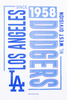 LOS ANGELES DODGERS GRAPHIC COOLERA™ WHITE OVERSIZED SHORT SLEEVE T-SHIRT