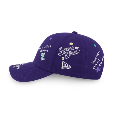 NEW ERA X BT21 THE JOURNEY COLLECTION PURPLE 9FORTY CAP