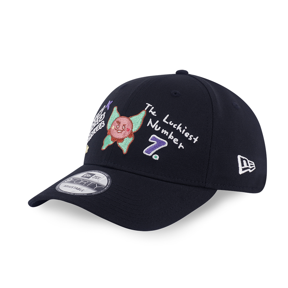 NEW ERA X BT21 THE JOURNEY COLLECTION SHOOKY BLACK 9FORTY CAP
