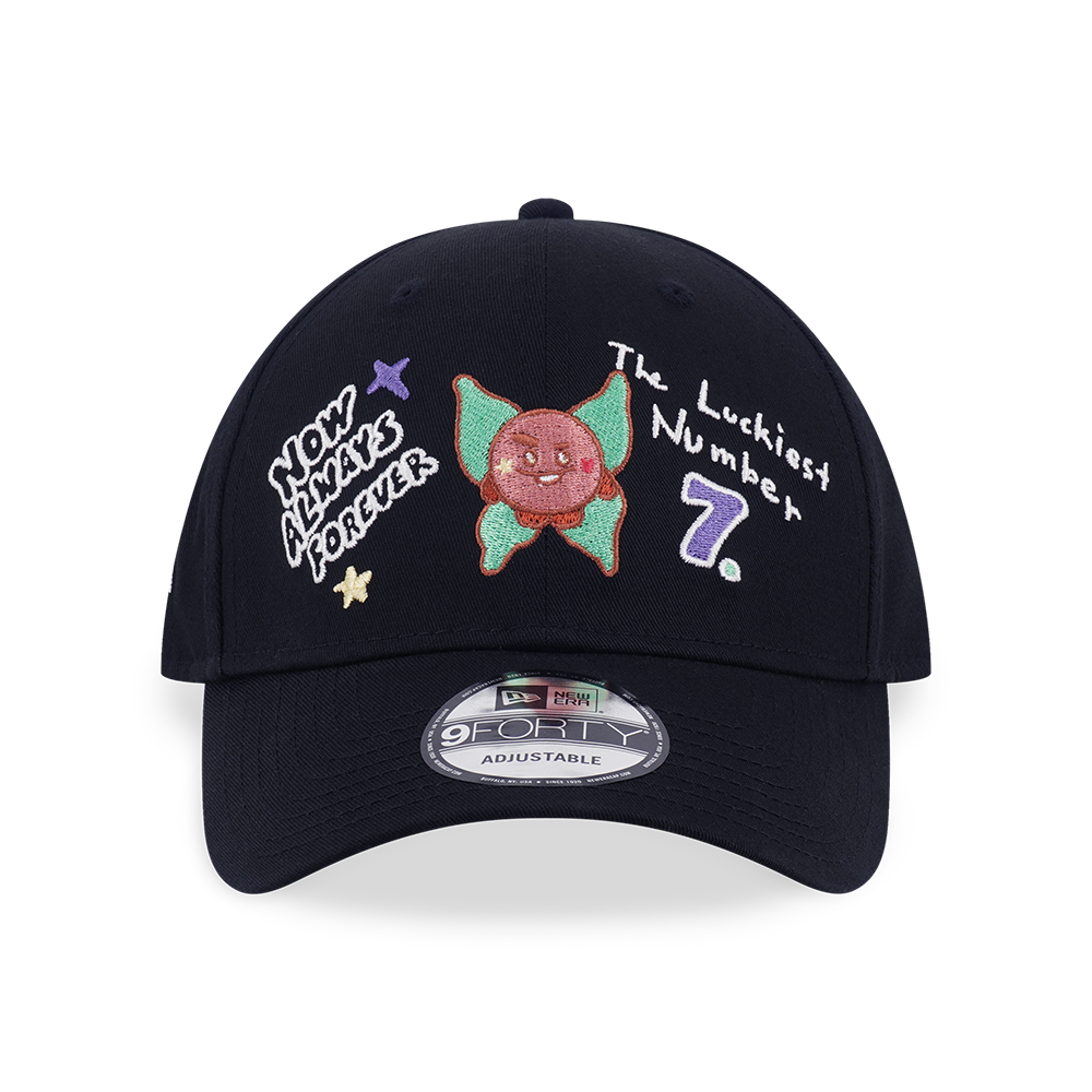 NEW ERA X BT21 THE JOURNEY COLLECTION SHOOKY BLACK 9FORTY CAP