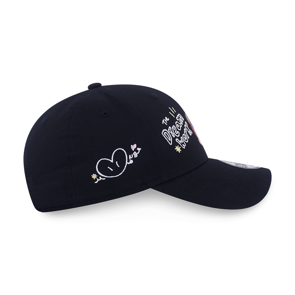 NEW ERA X BT21 THE JOURNEY COLLECTION MANG BLACK 9FORTY CAP