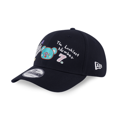 NEW ERA X BT21 THE JOURNEY COLLECTION KOYA BLACK 9FORTY CAP