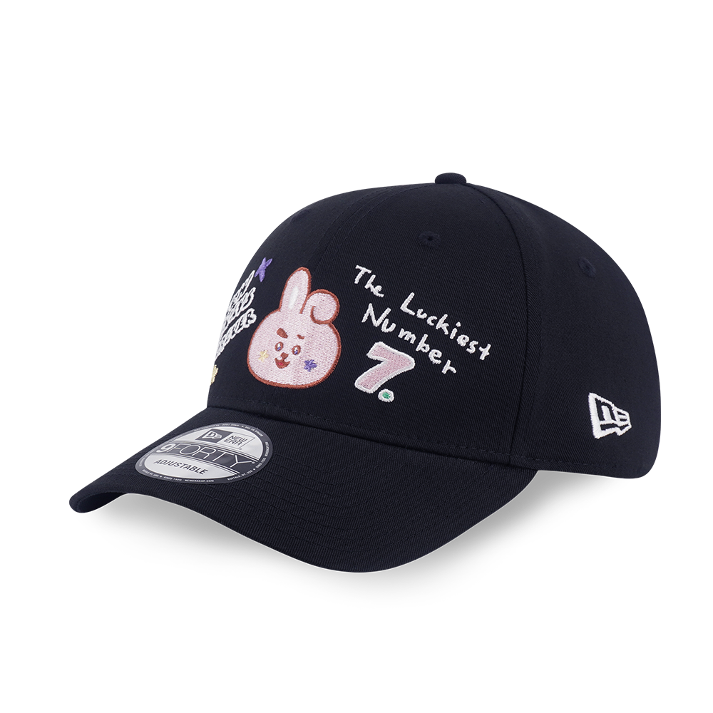 NEW ERA X BT21 THE JOURNEY COLLECTION COOKY BLACK 9FORTY CAP