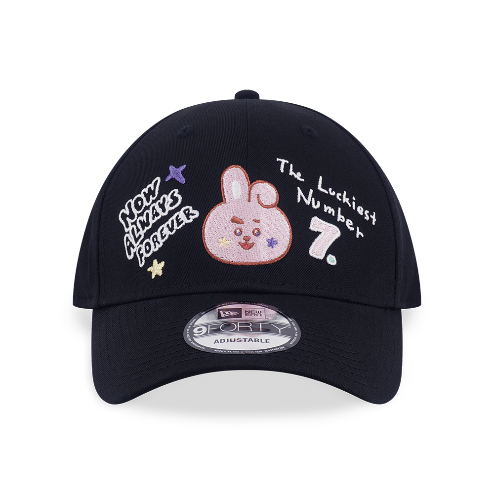 NEW ERA X BT21 THE JOURNEY COLLECTION COOKY BLACK 9FORTY CAP