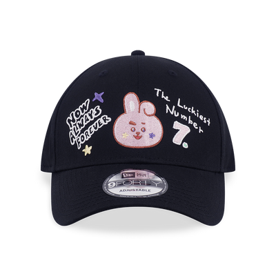 NEW ERA X BT21 THE JOURNEY COLLECTION COOKY BLACK 9FORTY CAP