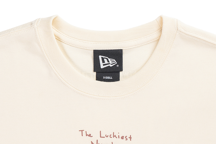 NEW ERA X BT21 THE JOURNEY COLLECTION CHROME WHITE WOMEN BOXY TEE