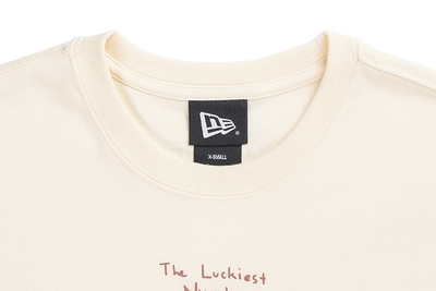 NEW ERA X BT21 THE JOURNEY COLLECTION CHROME WHITE WOMEN BOXY TEE