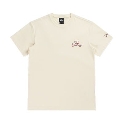 NEW ERA X BT21 THE JOURNEY COLLECTION CHROME WHITE SHORT SLEEVE T-SHIRT