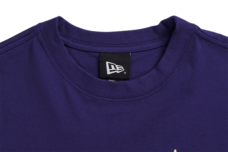 NEW ERA X BT21 THE JOURNEY COLLECTION PURPLE SHORT SLEEVE T-SHIRT