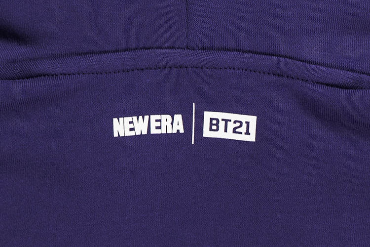 NEW ERA X BT21 THE JOURNEY COLLECTION PURPLE HOODIE