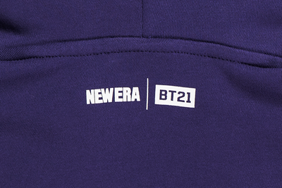 NEW ERA X BT21 THE JOURNEY COLLECTION PURPLE HOODIE